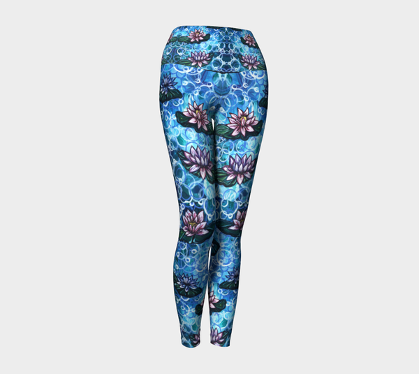 Lotus flower cheap yoga pants