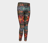 Flowers Overlapping Girls Pants