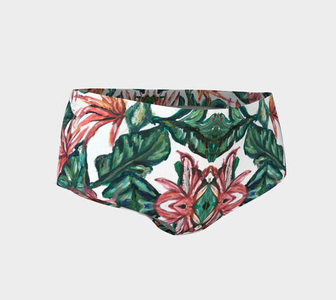Birds of Paradise Pattern High Waisted Bottoms