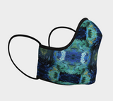 Abstract Ocean Face Mask