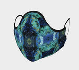 Abstract Ocean Face Mask