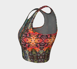 Sale Flowers Overlapping Crop Top