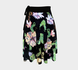 Ferns and Butterflies Wrap Skirt